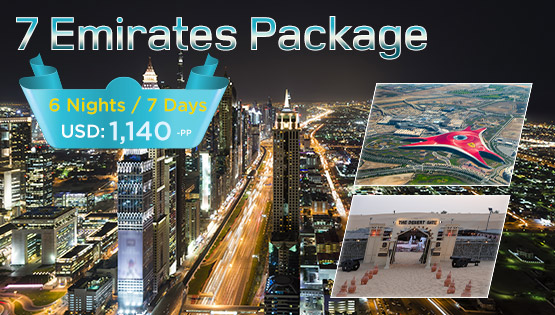 7 Emirates Dubai Package